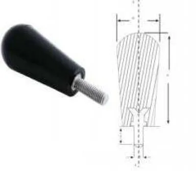 No2 M8x25 Armutlu Silindir Civatalı