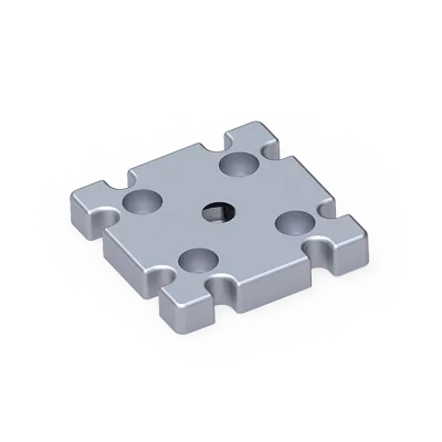 Pabuç Bağlantı Parçası 60X60 M10