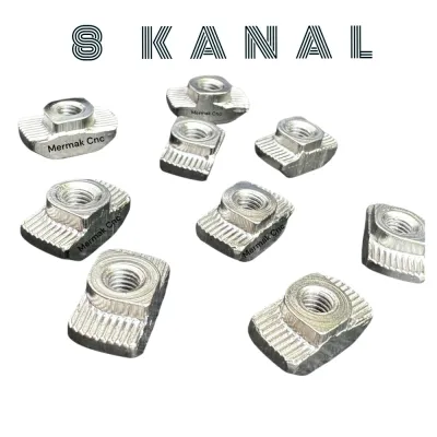 Tırtıllı Somun 30X30 M6 K8