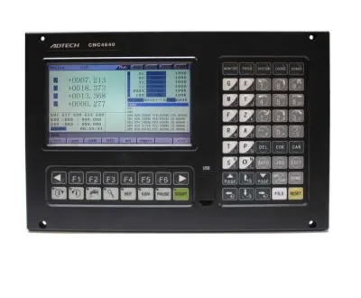 Adt-Cnc4640 4 Eksen Freze Kontrol Ünitesi + El Çarkı + Klavye
